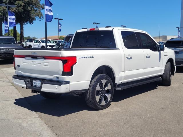 used 2023 Ford F-150 Lightning car, priced at $58,259