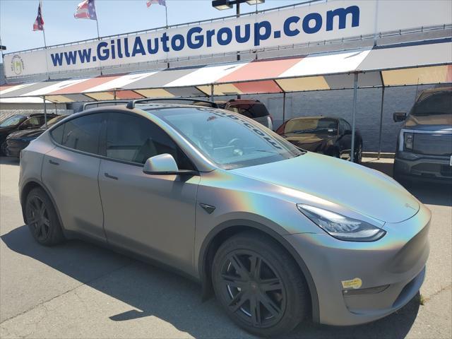 used 2021 Tesla Model Y car, priced at $34,950