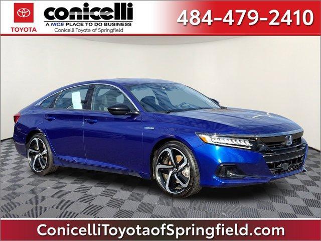 used 2022 Honda Accord Hybrid car, priced at $27,888