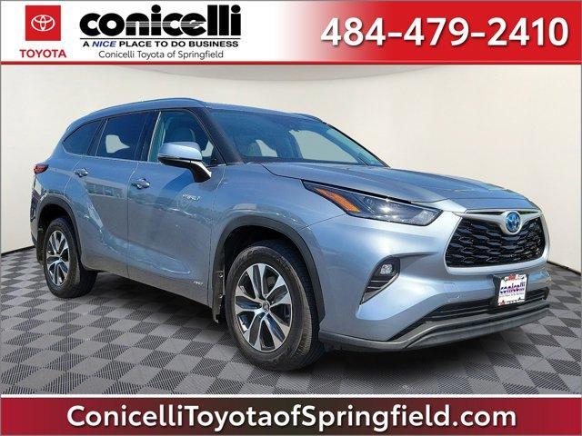 used 2021 Toyota Highlander Hybrid car, priced at $45,888