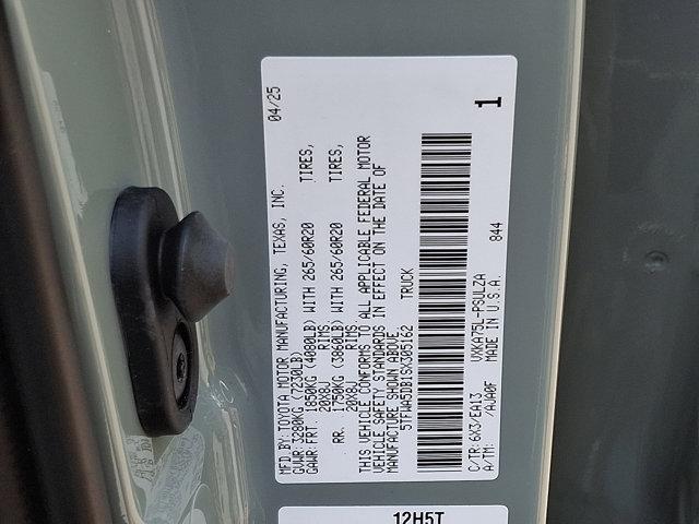 new 2025 Toyota Tundra car, priced at $61,651