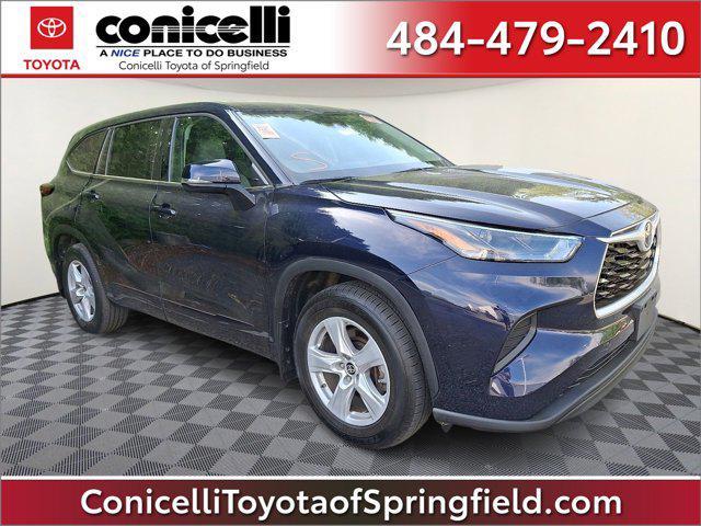 used 2022 Toyota Highlander car, priced at $33,888