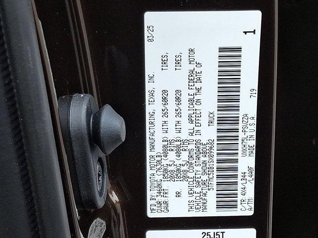 new 2025 Toyota Tundra Hybrid car, priced at $72,403