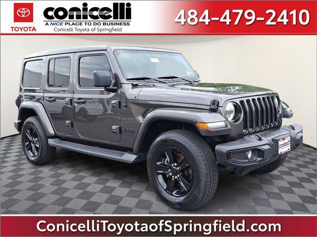 used 2021 Jeep Wrangler Unlimited car, priced at $33,888