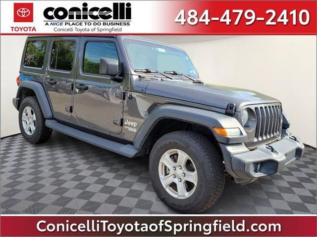 used 2018 Jeep Wrangler Unlimited car, priced at $28,888