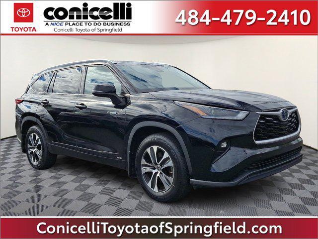used 2021 Toyota Highlander Hybrid car, priced at $37,888