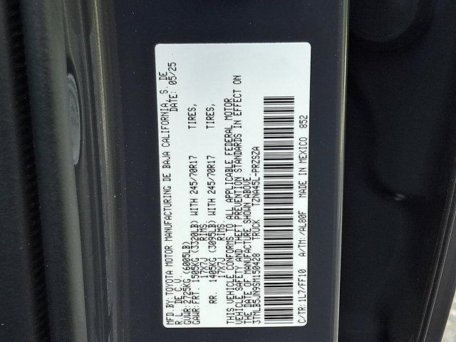 new 2025 Toyota Tacoma car, priced at $41,954
