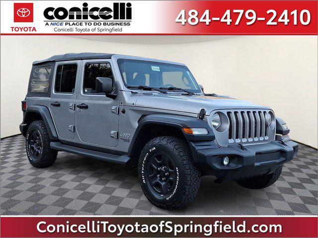 used 2018 Jeep Wrangler Unlimited car, priced at $14,888