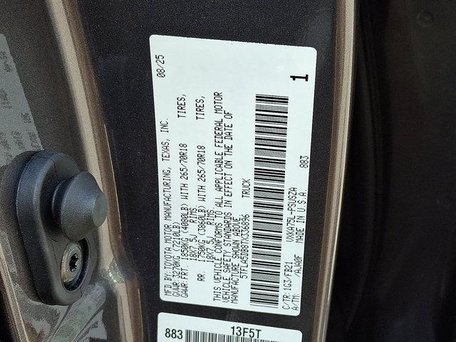 new 2026 Toyota Tundra car, priced at $57,638