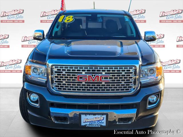 used 2018 GMC Canyon car, priced at $23,250