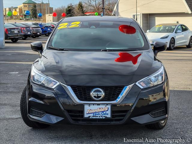 used 2022 Nissan Versa car, priced at $15,500