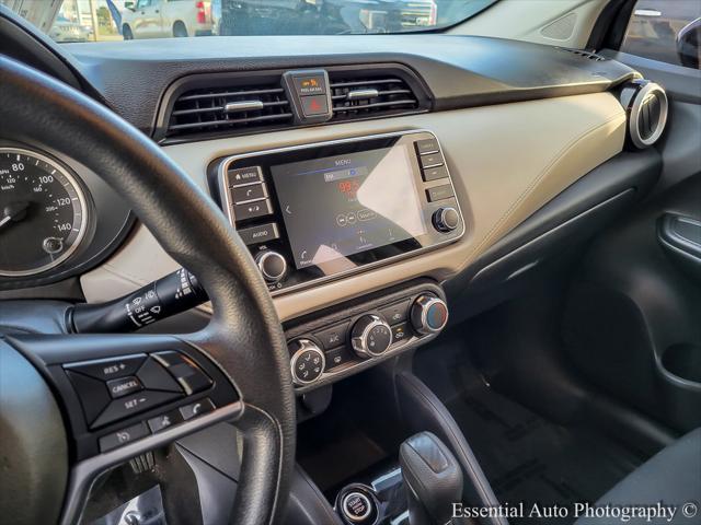 used 2022 Nissan Versa car, priced at $15,500