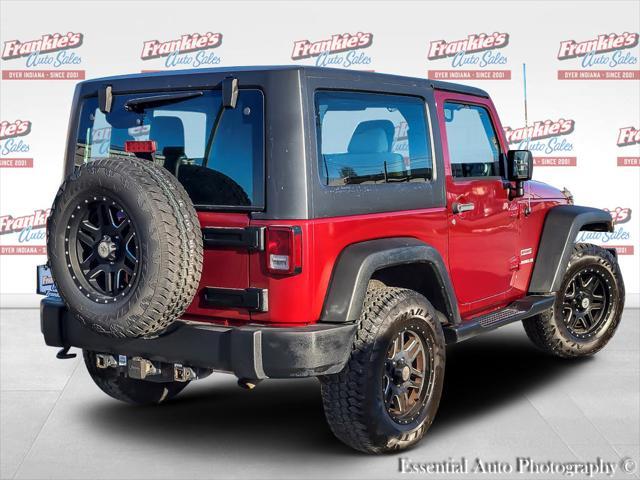 used 2012 Jeep Wrangler car, priced at $14,000