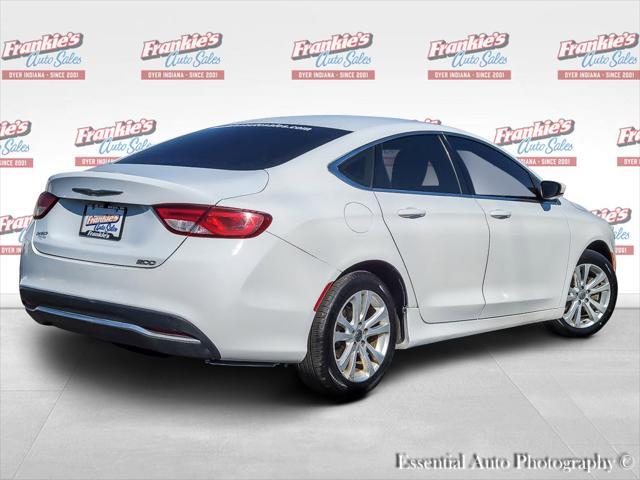 used 2017 Chrysler 200 car, priced at $10,900