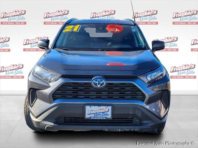 used 2021 Toyota RAV4 Hybrid car, priced at $26,350