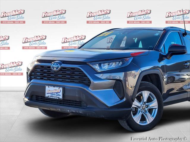 used 2021 Toyota RAV4 Hybrid car, priced at $26,350