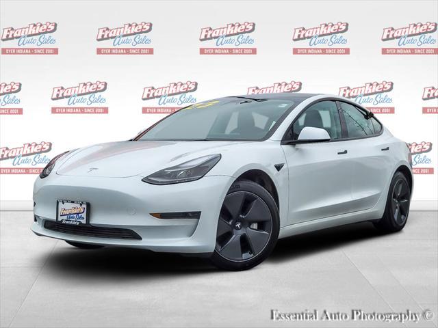 used 2023 Tesla Model 3 car, priced at $29,400