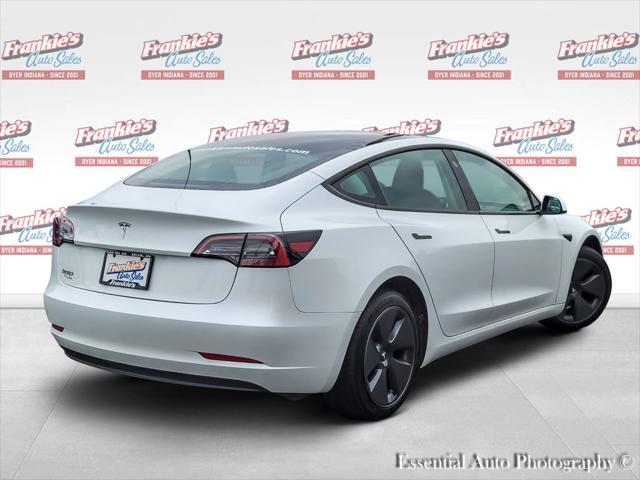 used 2023 Tesla Model 3 car, priced at $29,400