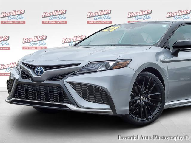 used 2021 Toyota Camry car, priced at $28,500