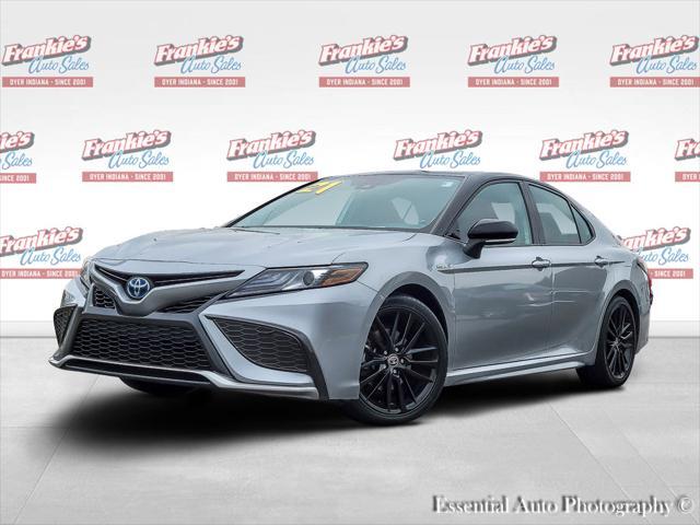 used 2021 Toyota Camry car, priced at $28,500