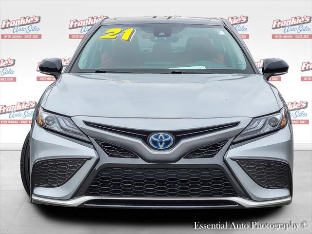 used 2021 Toyota Camry car, priced at $28,500