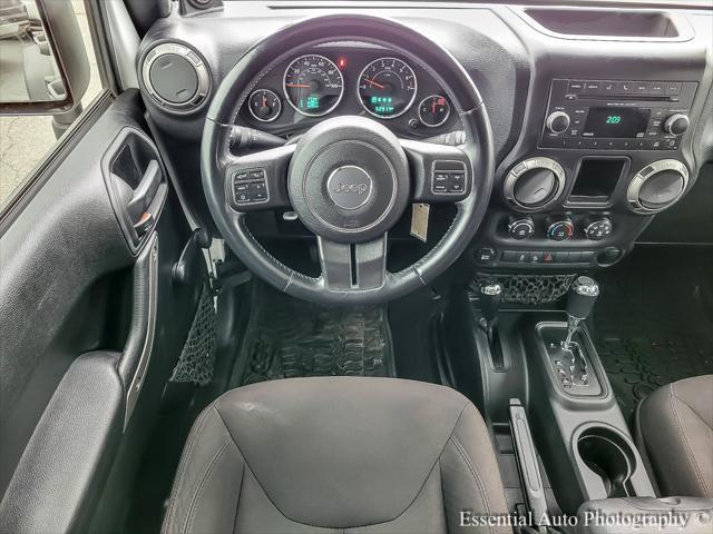 used 2014 Jeep Wrangler Unlimited car, priced at $19,350