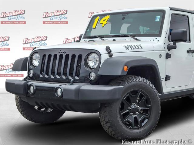 used 2014 Jeep Wrangler Unlimited car, priced at $19,350