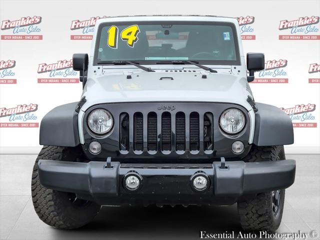 used 2014 Jeep Wrangler Unlimited car, priced at $19,350