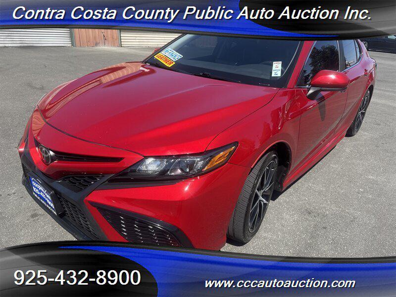 used 2021 Toyota Camry car, priced at $16,940