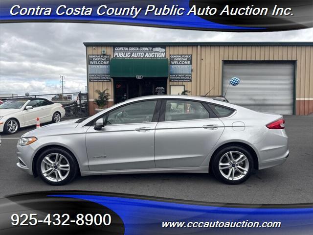 used 2018 Ford Fusion Hybrid car, priced at $16,390