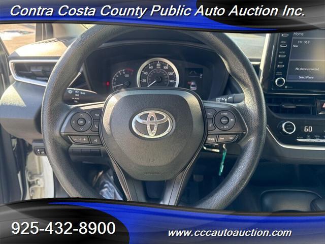 used 2021 Toyota Corolla car, priced at $15,840