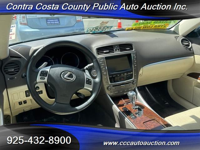 used 2012 Lexus IS 250 car, priced at $16,940