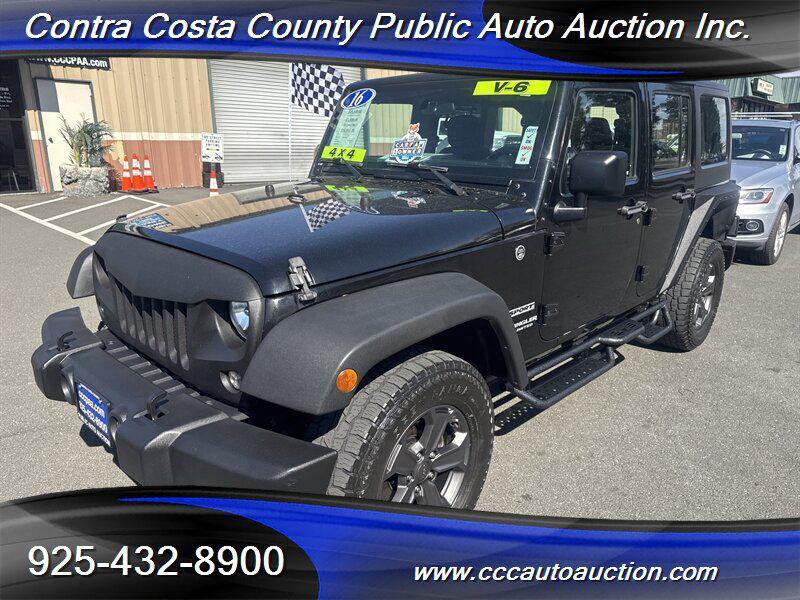 used 2016 Jeep Wrangler Unlimited car, priced at $15,950