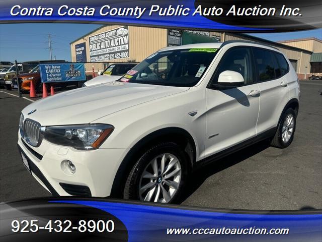 used 2017 BMW X3 car, priced at $14,520