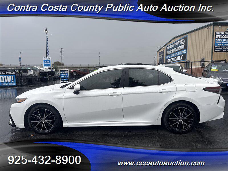 used 2021 Toyota Camry car, priced at $19,360