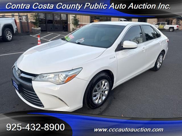 used 2016 Toyota Camry Hybrid car, priced at $14,520