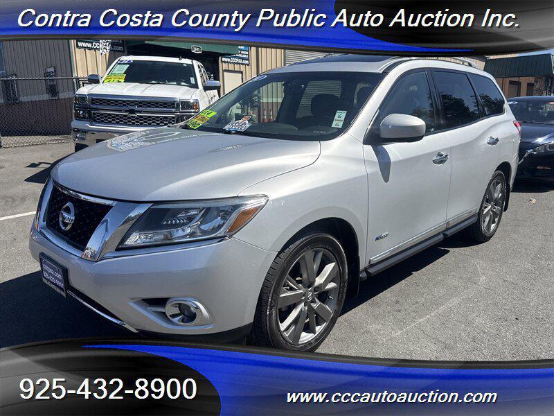 used 2014 Nissan Pathfinder Hybrid car, priced at $9,570
