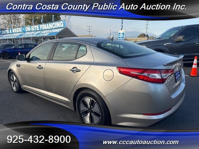 used 2013 Kia Optima Hybrid car, priced at $9,790