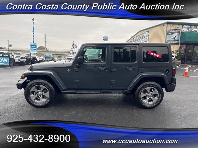 used 2017 Jeep Wrangler Unlimited car, priced at $24,970