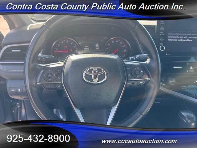 used 2021 Toyota Camry car, priced at $22,990