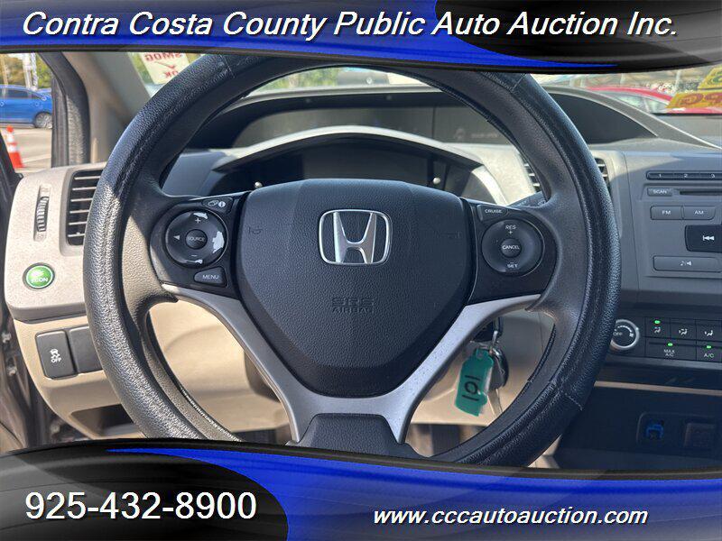 used 2012 Honda Civic car, priced at $11,880
