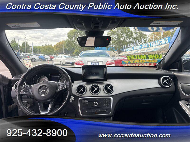 used 2016 Mercedes-Benz CLA-Class car, priced at $11,990