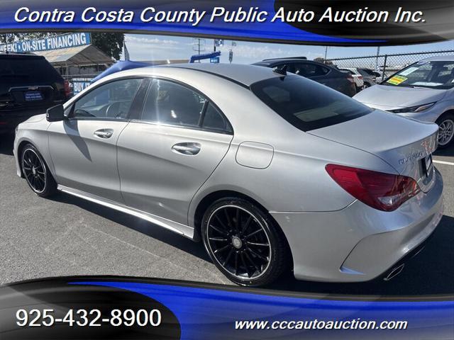 used 2016 Mercedes-Benz CLA-Class car, priced at $13,530