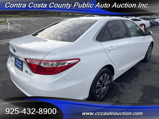 used 2016 Toyota Camry Hybrid car, priced at $16,390