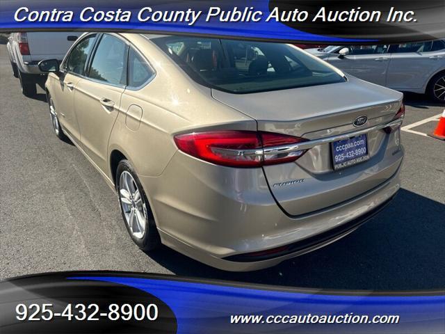 used 2018 Ford Fusion Hybrid car, priced at $13,970