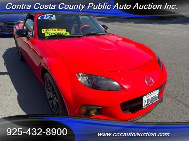 used 2015 Mazda MX-5 Miata car, priced at $19,910