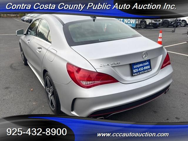 used 2015 Mercedes-Benz CLA-Class car, priced at $14,850