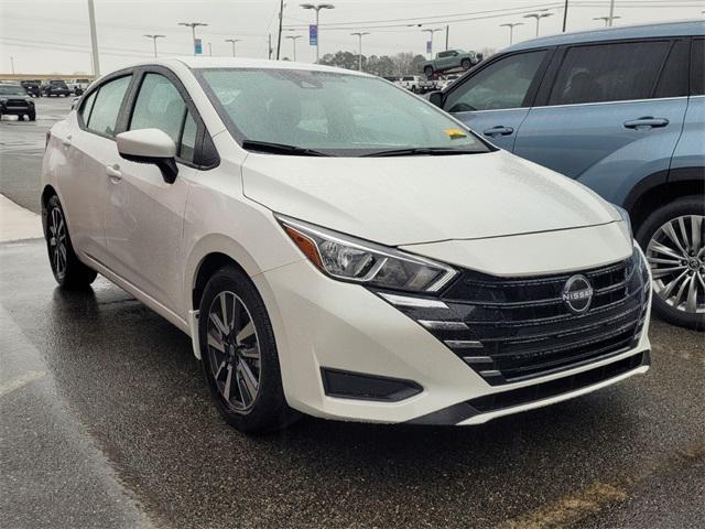 used 2024 Nissan Versa car, priced at $18,000