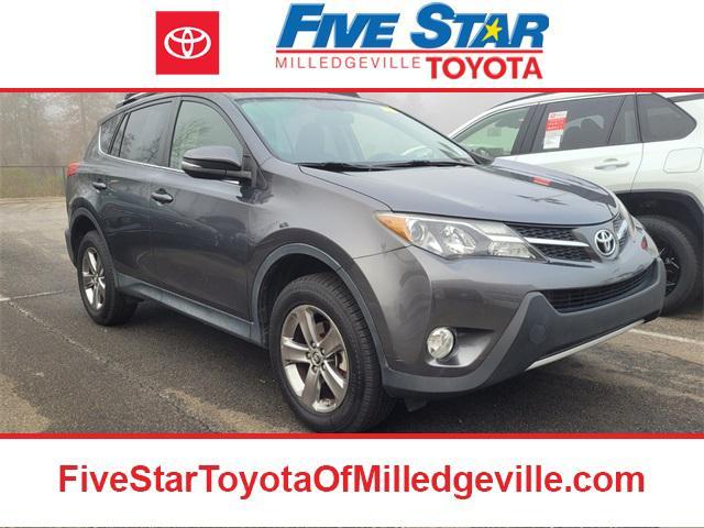 used 2015 Toyota RAV4 car, priced at $13,500