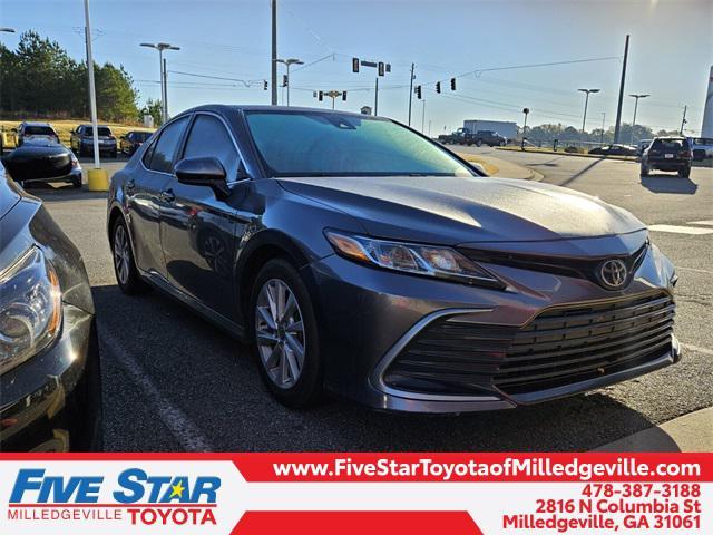 used 2021 Toyota Camry car, priced at $15,000